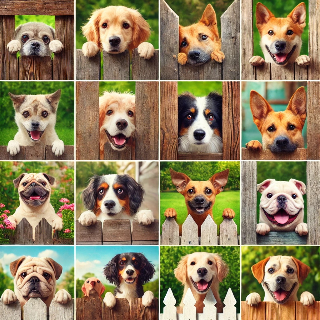 26 Dogs Peeking At You Through Fences: A Delightful Look at Curious Canines